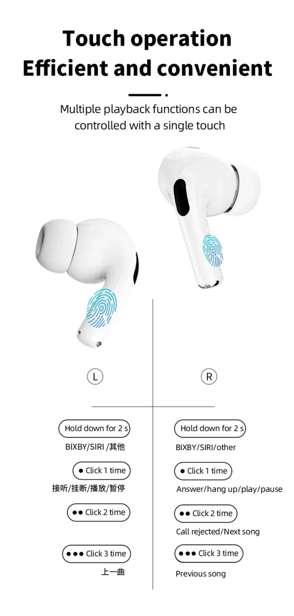 Pods Pro 2nd Generation Earbuds with Display Screen - Image 4