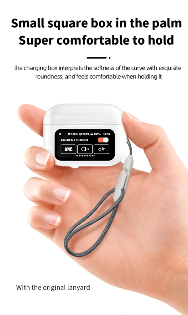 Pods Pro 2nd Generation Earbuds with Display Screen - Image 12